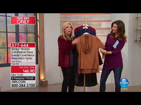 HSN | Slinky Brand Fashions 10.09.2017 - 02 PM