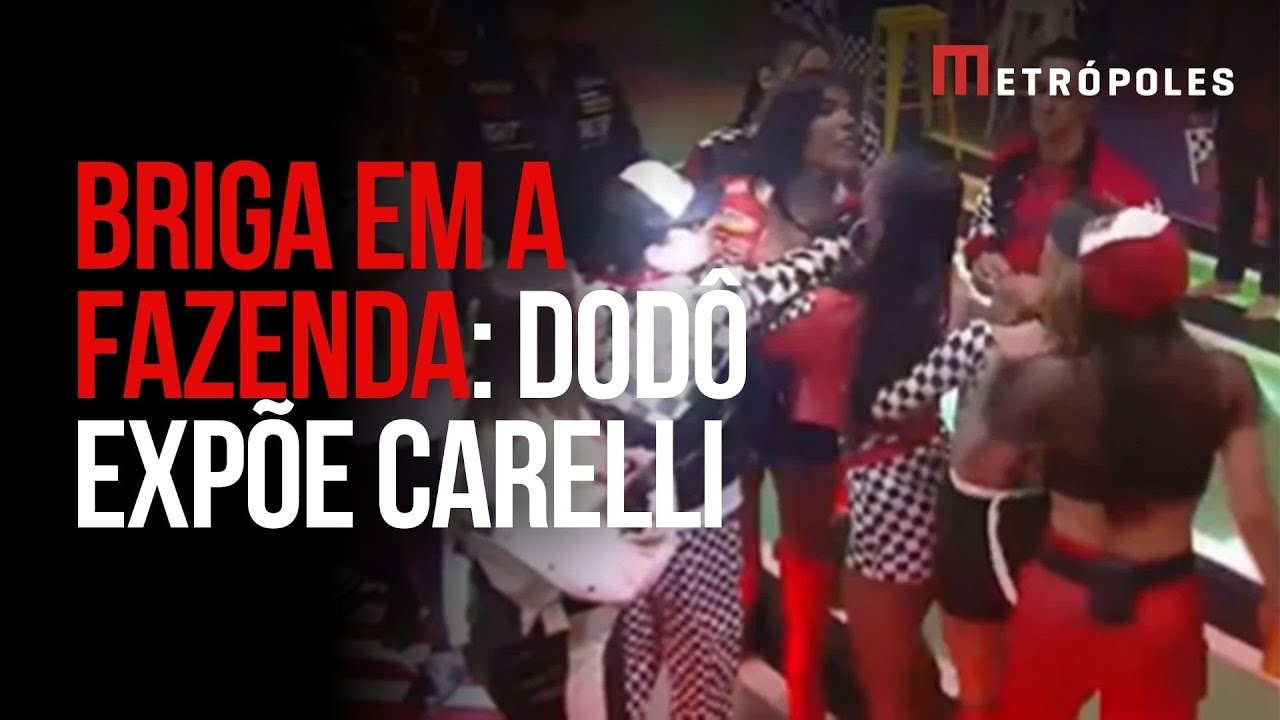 Dodô Pixote relembra briga em A Fazenda e revela conversa com Carelli