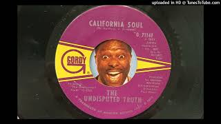 The Undisputed Truth - California Soul (Gordy) 1972