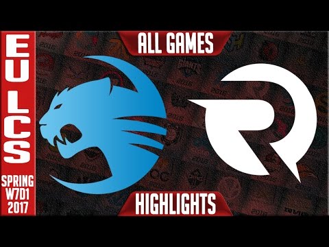 Roccat vs Origen All Games Highlights - EU LCS W7D1 Spring 2017 - ROC vs OG All Games