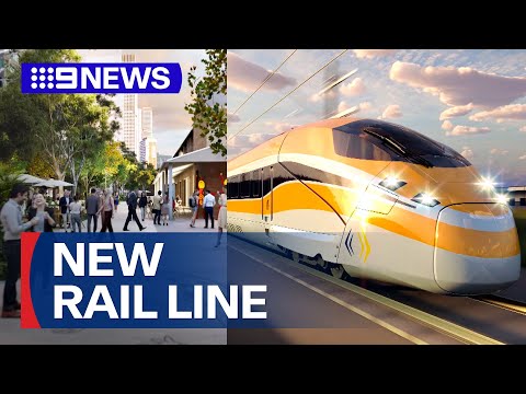 Parramatta pushed to become priority on new high-speed rail line | 9 News Australia
