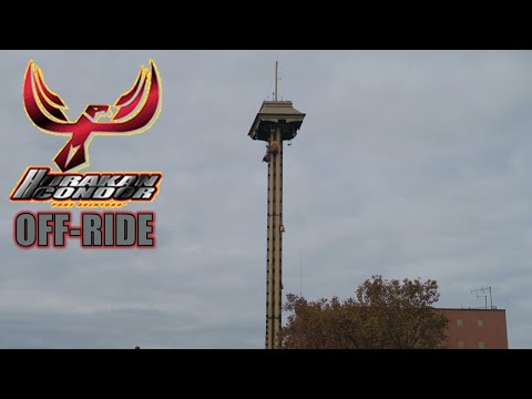 Hurakan Condor Off-Ride Footage, PortAventura Intamin Drop Tower | Non-Copyright