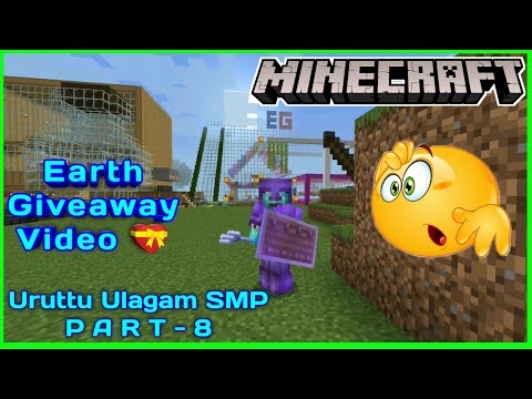 Minecraft Uruttu Ulagam SMP Part - 8 |  Minecraft Pocket Edition Gameplay in Tamil |  Earth Gamer