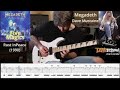 Megadeth Five Magics  Guitar Solo Dave Mustaine With TAB