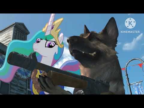 Two Best Sisters Play - Fallout 4 but only the dog is on the screen