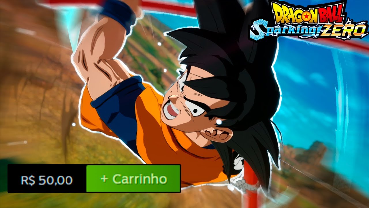 USEI O GOKU QUE CUSTA 50 REAIS NO ONLINE DO DRAGON BALL SPARKING ZERO (pelo menos é bonito)