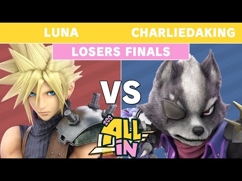2GG All In - Charliedaking (Wolf) Vs Luna (Cloud) Losers Finals - Smash Ultimate