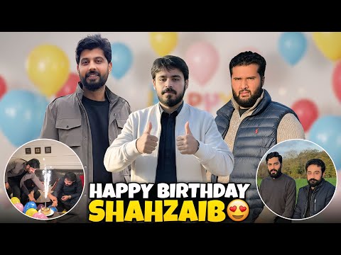 Shahzaib Birthday Celebration 🎂 | Jutt Brothers Business in France 🇫🇷 | Ft. Bilal Marth
