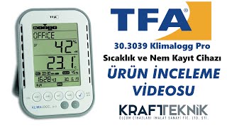 TFA 30.3039 Klimalogg Pro Sıcaklık ve Nem Kayıt Cihazı