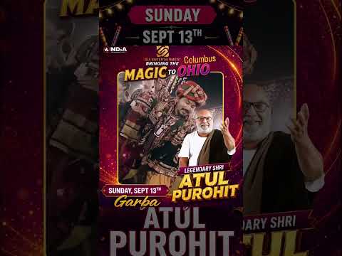 Legendary Atul Purohit LIVE in Ohio | Ultimate Garba & Dandiya 2026 
