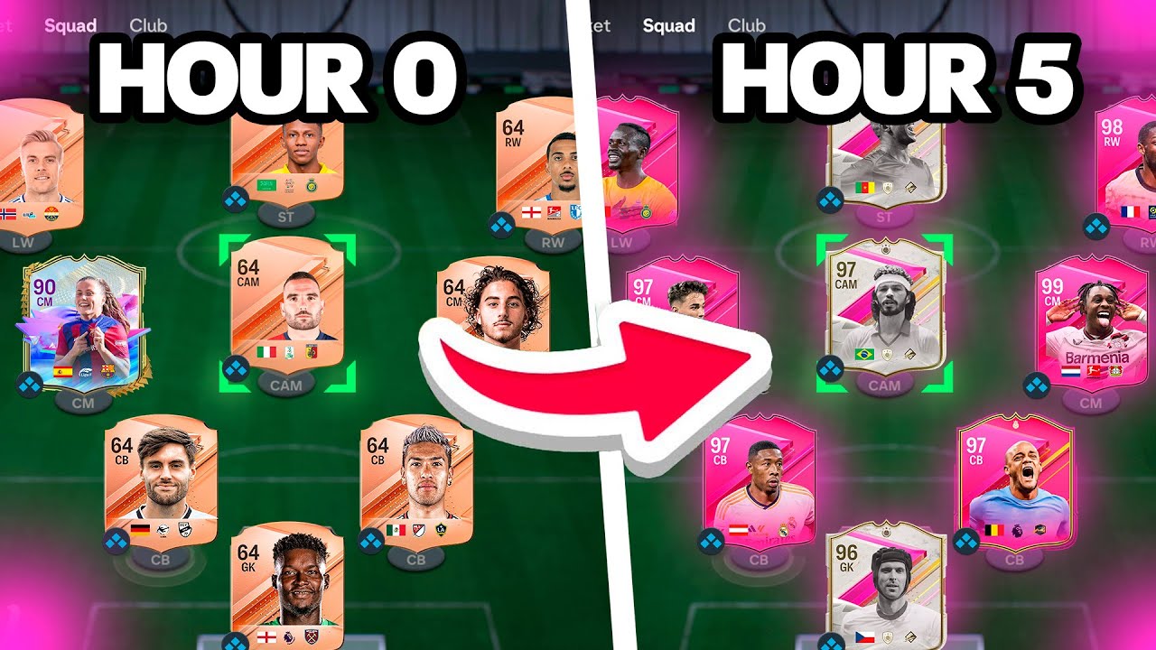 What’s the Best Team you can make in 5 Hours of EA FC 24?
