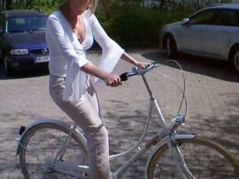 Henriette New Bike ....ganz in weiss...