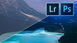 How to edit AMAZING LANDSCAPE PHOTOS with Adobe Lightroom & Photoshop