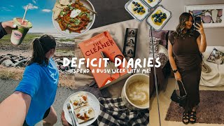 Balancing a busy a week & a calorie deficit ✨🏃🏻‍♀️🥂 #weeklyvlog 