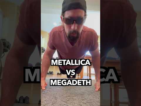 Metallica vs Megadeth in 60 seconds
