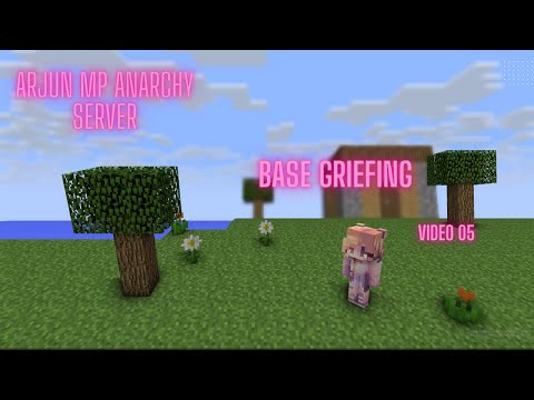 ARJUN MP ANARCHY SERVER |  BASE GRIEFING VISEO 05 |  MINECRAFT MALAYALAM