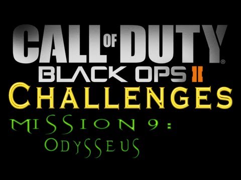 Black Ops 2: Mission 9 - (Odysseus) All Challenges Walkthrough HD 1080p