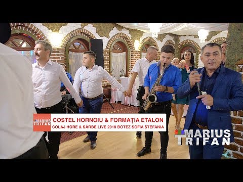 Costel Hornoiu si Formatia Etalon - Colaj Hore si Sarbe LIVE 2018 botez Sofia Stefania