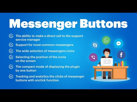 OpenCart Messenger Buttons (v. 1.5 - 3.0*)