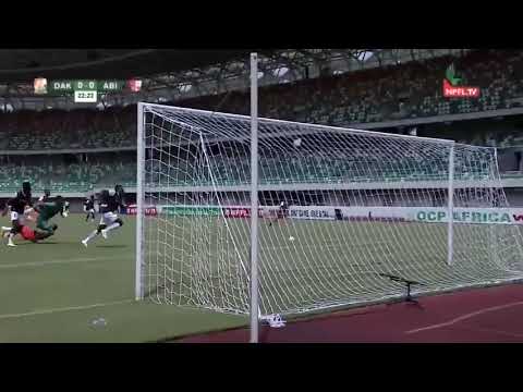 Mr. Reflex!  Olorunleke Ojo making double saves in quick succession.