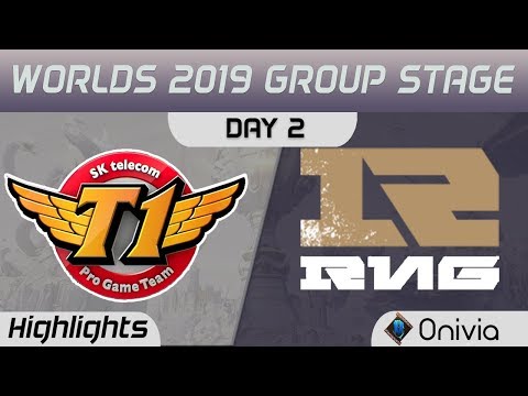 SKT vs RNG Highlights Worlds 2019 Main Event Group Stage SK Telecom T1 vs Royal Never Give Up by Oni