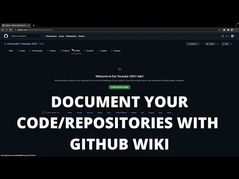 How to document your code with GITHUB WIKI..!!