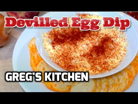 HOW TO MAKE DEVILLED EGG DIP - Greg's Kitchen