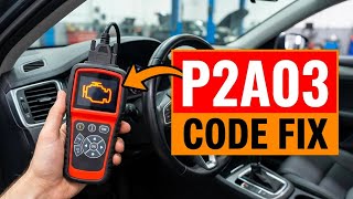 Meaning of OBD p2a03