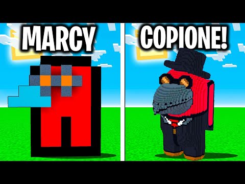 UN HACKER MI INSULTA nella GARA dei COPIONI - Minecraft ITA