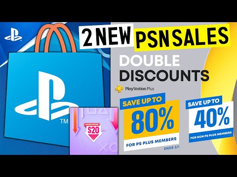 2 BIG NEW PSN SALES Live Now! PS PLUS Discounts Sale + Games Under $20 Sale (Cheap PS4/PS5 Games!)