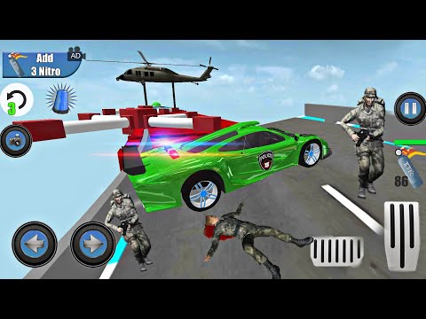 Police Car Stunts GT Racing: Ramp Car Stunt - car games # e 1 - android game - car police