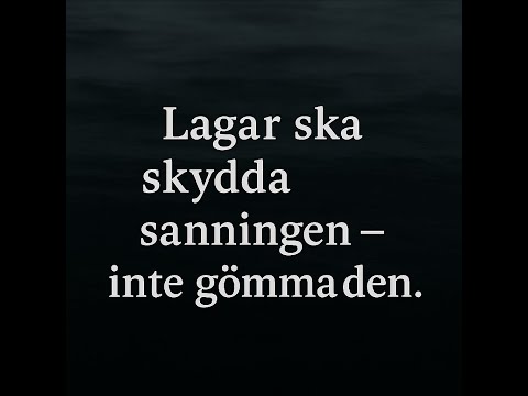 🌀 När sjölagen ändrades år 1994 – och sjöförklaringen försvann