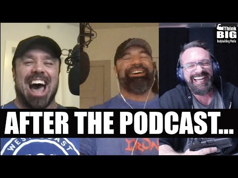 OUTTAKE  IT'S JUST BODYBUILDING 94 - RON & DUSTY TALK GUNS WITH SCOTT MCNALLY