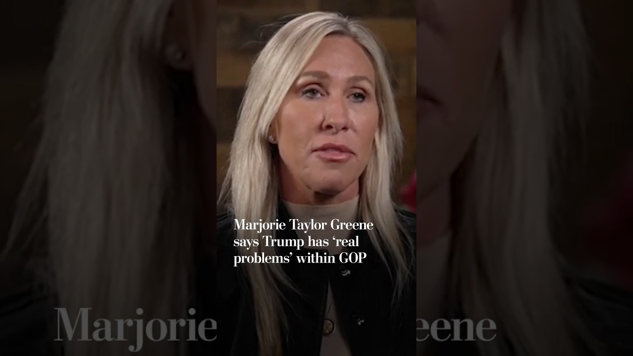 Marjorie Taylor Greene: Trump has ‘real problems’ with GOP
