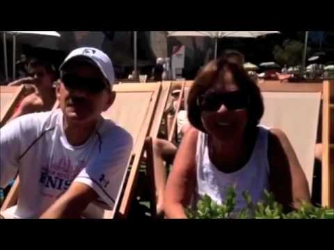Australian Open 2013 - Event Massage in Federation Square - Harry & Billie