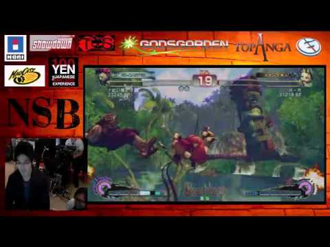 Super Street Fighter 4 AE NBS#24 Akai Usagi(Go) VS H-R(Ib)