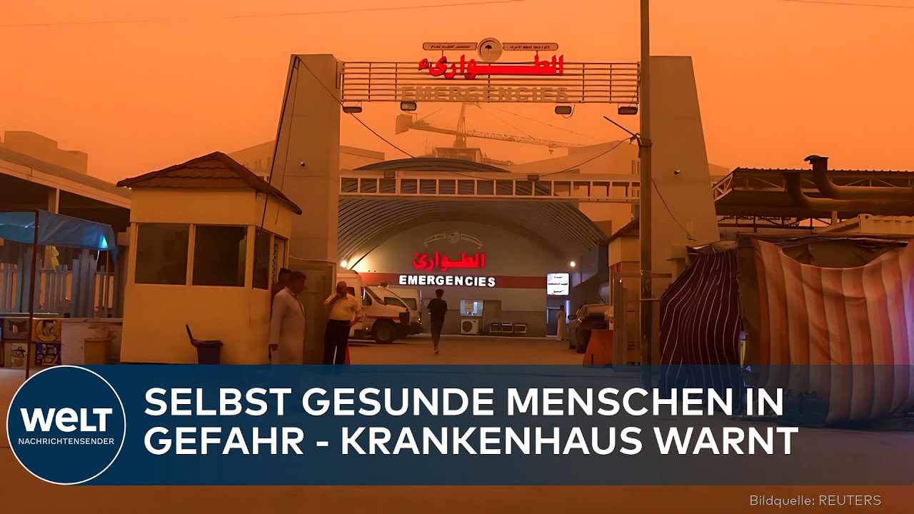 SANDSTURM-ALPTRAUM IM IRAK: Gesundheitskollaps durch Extremwetter – Nadschaf verschwindet im Staub!