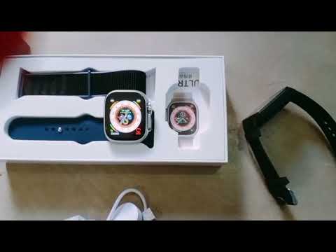 Apple Smart Watch | Smart Watch Ultra 8 series Setting & Unboxing | Smart Watch Review | SMART WATCH
