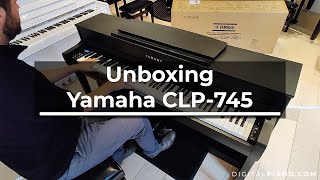 Video thumbnail for Unboxing and assembly of CLP-745 | Digitalpiano.com by Digitalpianocom