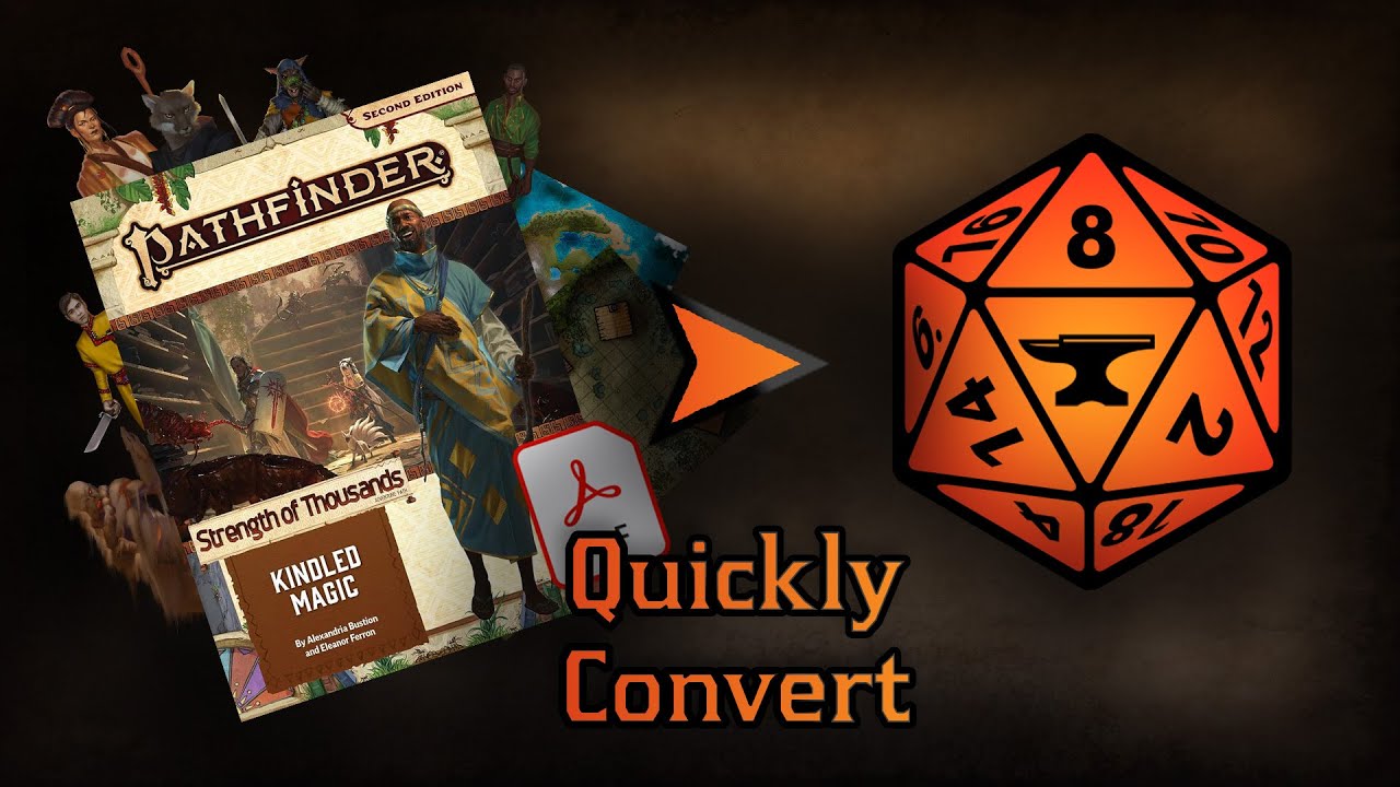 PDF to Foundry 2 - A Foundry VTT Sequel / Pathfinder 2e PDFs imports