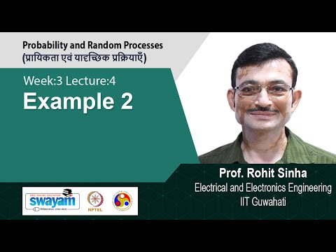 Probability and Random Processes प्रायिकता एवं यादृच्छिक प्रक्रियाएँ Introductory Video