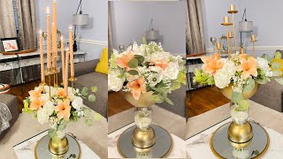 Unique  centerpieces ideas /Dollar tree centerpieces ideas #tabledecor #partydecor