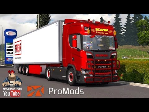 [ETS2 v1.28] With Scania Next Generation over the Brenner *ProMods Map*