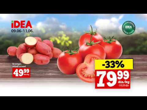 IDEA vikend akcija 09. - 11.06.2017.