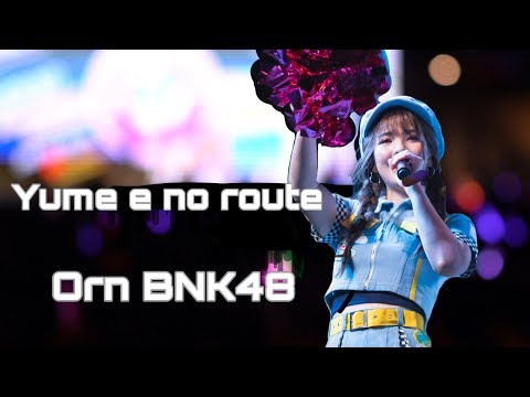 Yume e no Route หมื่นเส้นทาง - Orn BNK48@ Grab Urban Night Fest Canapaya 191114 [Fancam]
