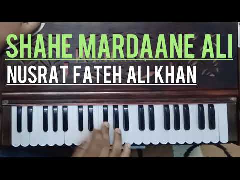 Shahe Mardane Ali Qawwali Harmonium | Nusrat Fateh Ali Khan