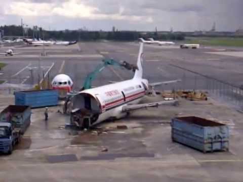 Scrapping an Airbus A320