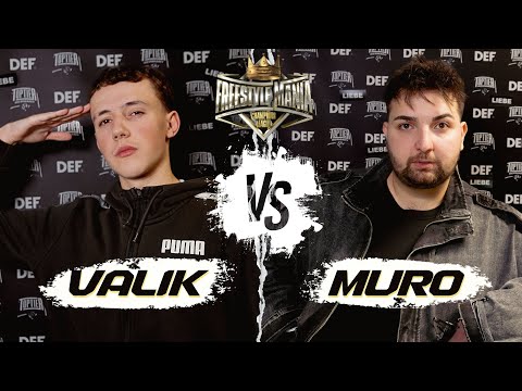 VALIK vs. MURO 3/6 | Freestylemania Champions League | Toptier Takeover, 25.11.2023 Frankfurt