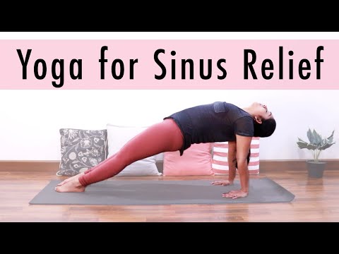 Yoga for Sinusitis Relief | 6 Yoga Asanas & 3 Pranayama for Sinus Relief (Follow Along)| Bharti Yoga