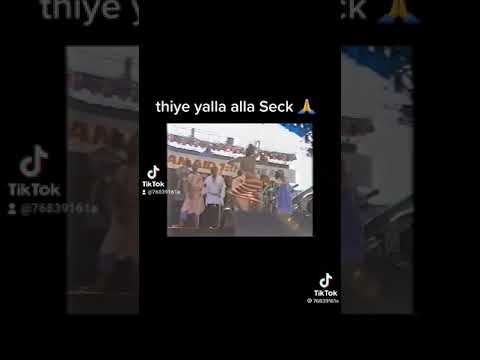 le grand  alla seck il était la mascote du super etoile